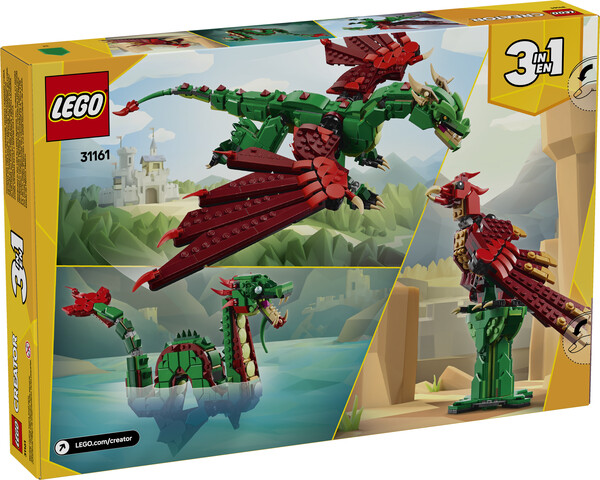 LEGO LEGO 31161 Le dragon médiéval 673419407144