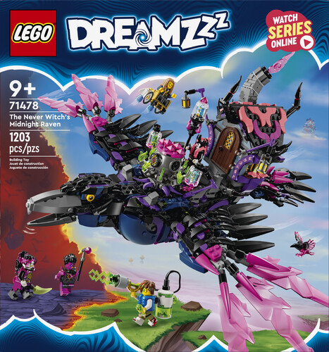 LEGO LEGO 71478 Le corbeau de minuit de la Sorcière des cauchemars 673419389389