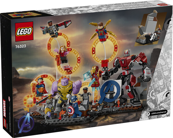 LEGO LEGO 76323 Marvel Combat final d’Avengers V39 673419406420