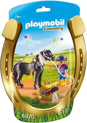 Playmobil Playmobil 6970 Poney à décorer Étoile (juil 2016) 4008789069702