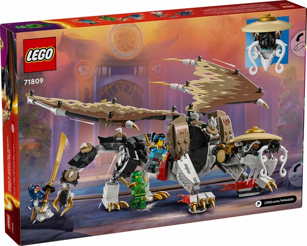 LEGO LEGO 71809 Egalt le Maître Dragon 673419389761
