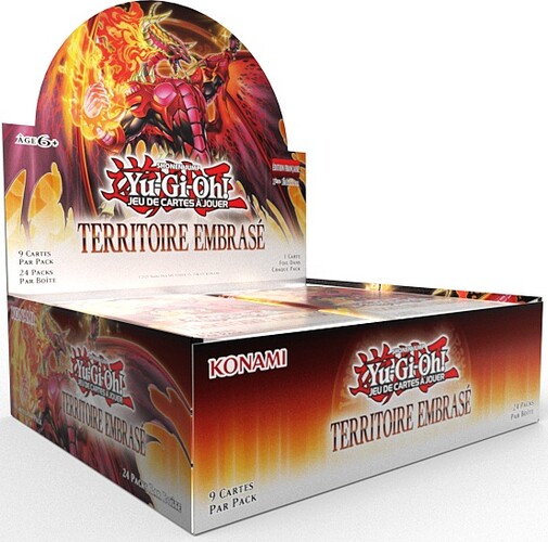 Konami yugioh - blazing dominion - booster box (francais) 4012927199411