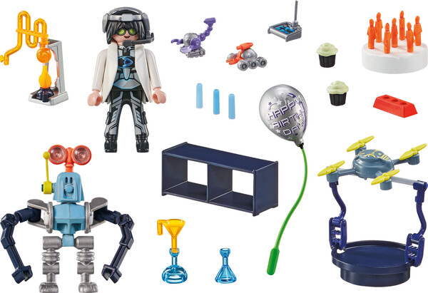 Playmobil Playmobil 71450 Chercheur avec robots 4008789714503