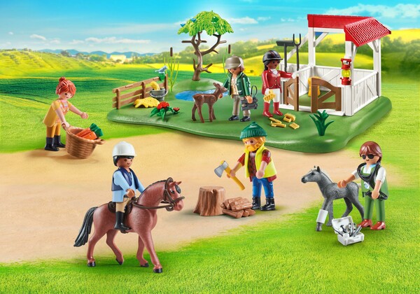 Playmobil Playmobil 70978 My Figures: Ranch équestre 4008789709783