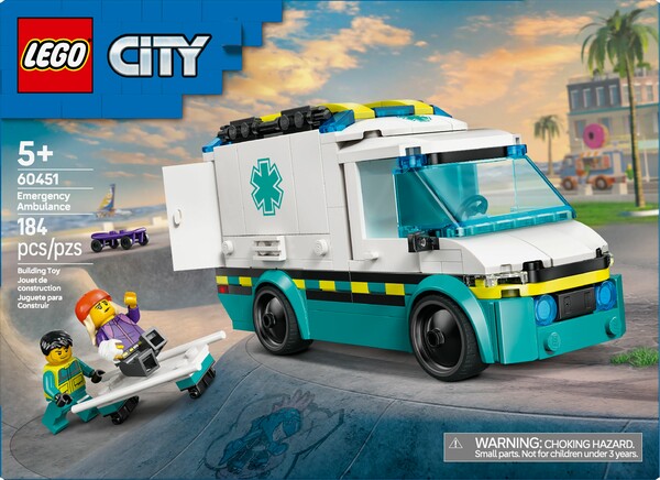 LEGO LEGO 60451 L’ambulance de secours 673419403528