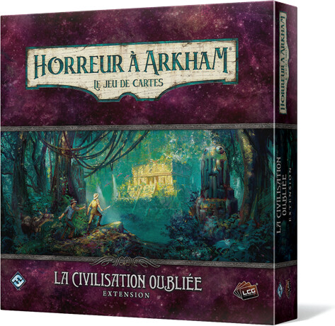 Fantasy Flight Games Horreur à Arkham jeu de cartes (fr) ext la civilisation oubliée 8435407618886