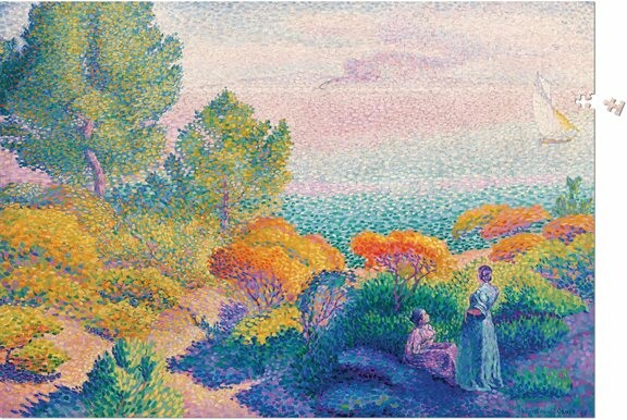 Casse-tete Calypto Casse-tête 1000 Deux Femmes au Bord du Rivage (Henri-Edmond Cross) 685X480mm 3760124870039