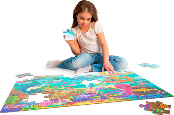 B. Brand Casse-tête Plancher 48 Sous la mer 062243467392