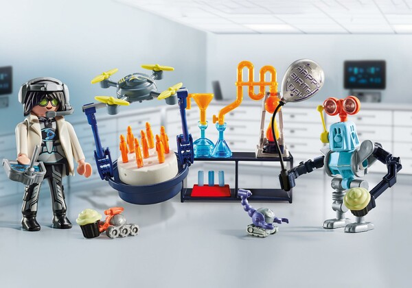 Playmobil Playmobil 71450 Chercheur avec robots 4008789714503