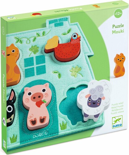 Djeco Casse-tête bois Mouki 3070900010727