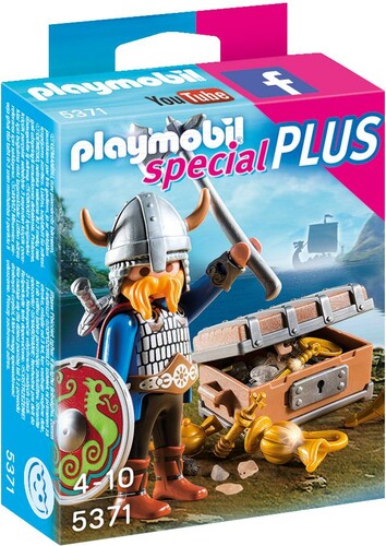 Playmobil Playmobil 5371 Viking avec trésor (juil 2016) 4008789053718