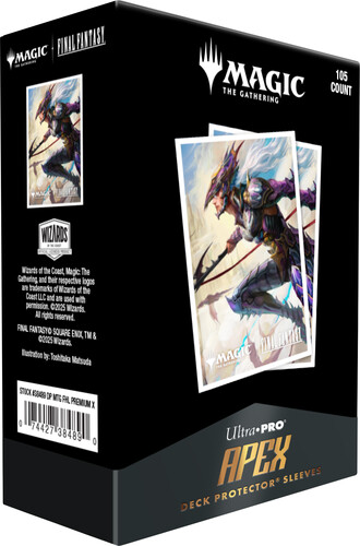 Ultra PRO Protecteurs de cartes D-Pro Apex MTG Final Fantasy Premium 105ct 074427384890