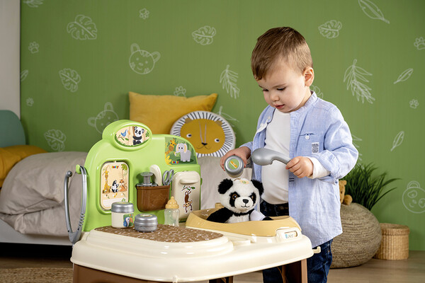 Smoby Centre de vétérinaire Panda et 19 accessoires 3032163404064