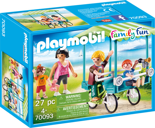 Playmobil Playmobil 70093 Bicyclette familiale 4008789700933