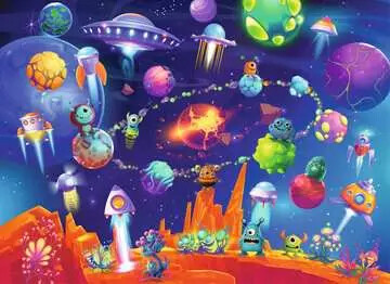 Ravensburger Casse-tête 60 Aliens dans l'espace 4005556057337