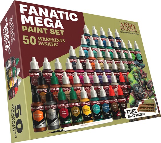 The Army Painter Warpaints fanatic acrylic - ensemble mega 5713799806702