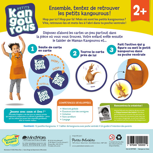 Peaceable Kingdom Petits kangourous 197640550009