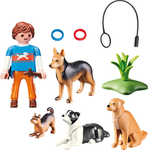 Playmobil Playmobil 9279 Entraineur et chiens 4008789092793