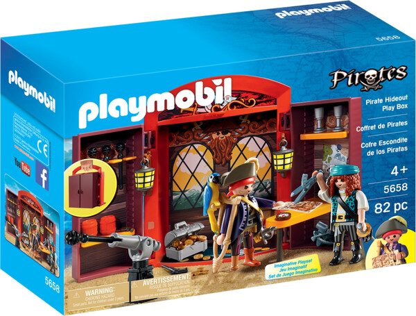 Playmobil Playmobil 5658 Coffret transportable Pirates (juin 2016) 4008789056580