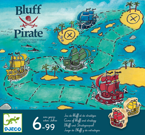 Djeco Bluff Pirate (fr/en) 3070900084179