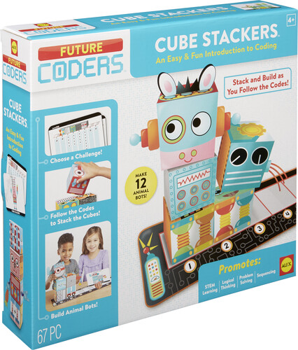 Alex Toys Future Coders cubes à empiler, logique (Cube Stackers) (en) 731346880116