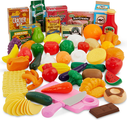 B. Brand Playgo aliments en mallette 60 pièces 062243286795