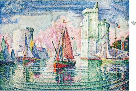 Casse-tete Calypto Casse-tête 1000 Entrée du Port de La Rochelle (Paul Signac) 685X480mm 3760124870053