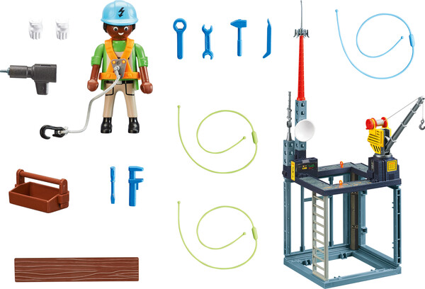 Playmobil Playmobil 70816 Starter Pack Plateforme de construction 4008789708168