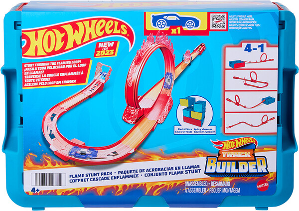 Hot Wheels Hot Wheels Track Builder-Coffret cascade enflammée (23) 194735123872