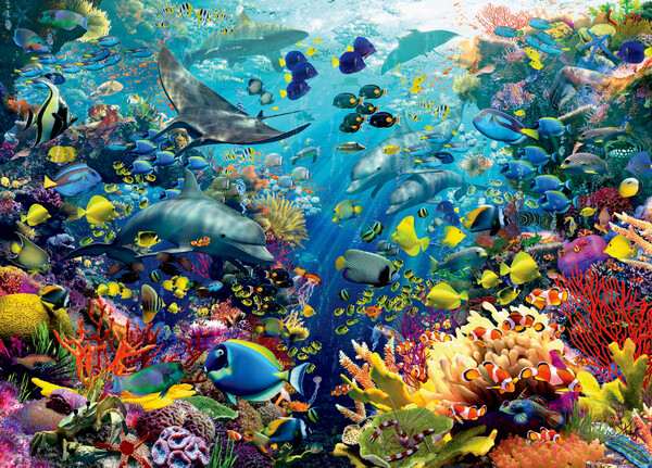 Ravensburger Casse-tête 9000 paradis aquatique 4005556178070