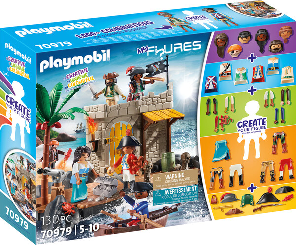 Playmobil Playmobil 70979 My Figures: Ilot des pirates 4008789709790