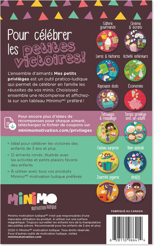 Minimo Mes petits privilèges (12 aimants) 628110966414