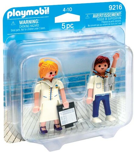 Playmobil Playmobil 9216 Duo Hôte et hôtesse de croisière 4008789092168