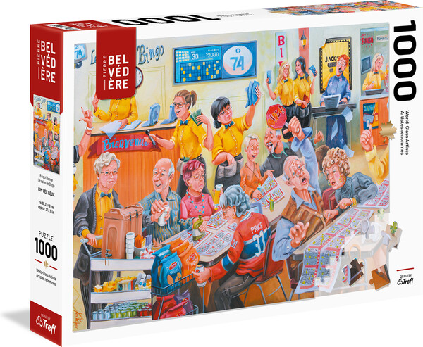 Trefl Casse-tête 1000 Veilleux - Le Salon de Bingo 061152670725