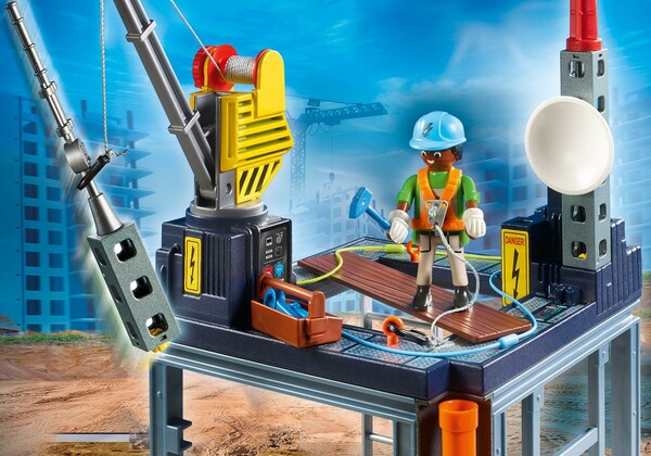 Playmobil Playmobil 70816 Starter Pack Plateforme de construction 4008789708168