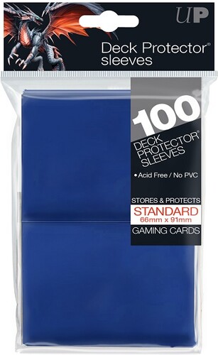 Ultra PRO Protecteurs de cartes mtg bleu 100ct 074427826925