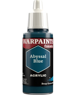 The Army Painter Warpaints: fanatic acrylic abyssal blue 5713799303201