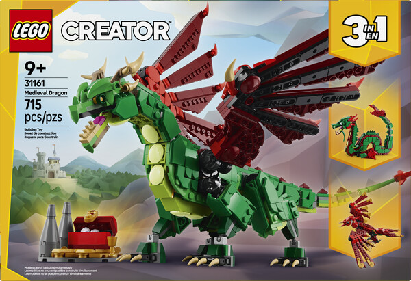 LEGO LEGO 31161 Le dragon médiéval 673419407144