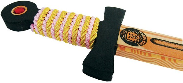Liontouch Costume chevalier woodylion moyenne épée rose/or (51.5 x 10.4 cm) 5707307510014