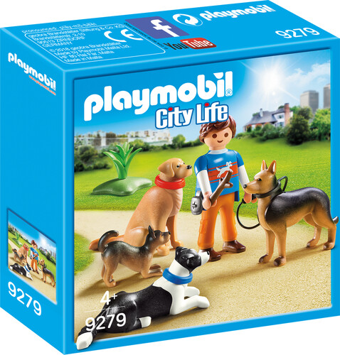 Playmobil Playmobil 9279 Entraineur et chiens 4008789092793