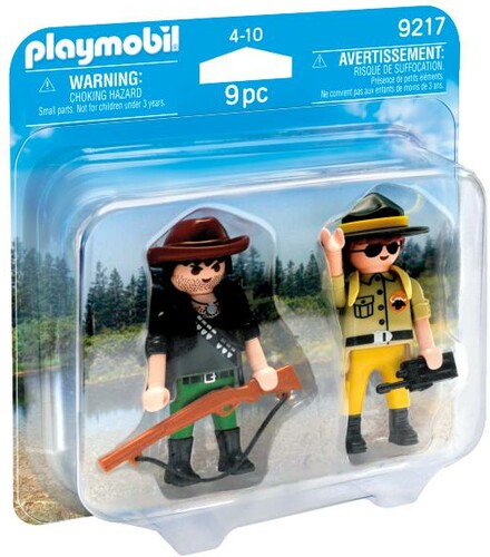 Playmobil Playmobil 9217 Duo Garde forestier et braconnier 4008789092175
