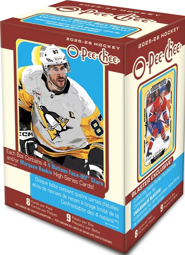 Upper Deck Upper Deck O-Pee-Chee Hockey 25/26 Retail Blaster 053334591256
