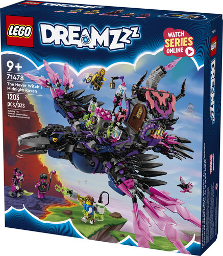 LEGO LEGO 71478 Le corbeau de minuit de la Sorcière des cauchemars 673419389389