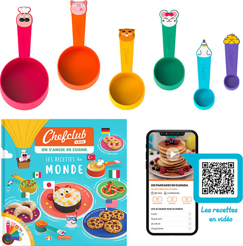 Chefclub Chefclub - Coffret Les recettes du monde 9782490129386