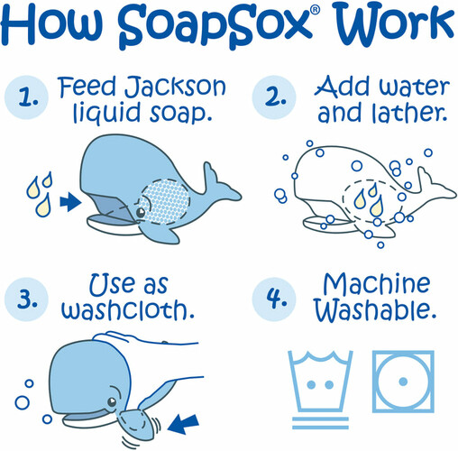 SoapSox Jackson la baleine -SoapSox 853133005011