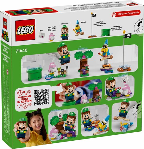 LEGO LEGO 71440 Super Mario - Aventures avec LEGO® Luigi™ interactif 673419391948