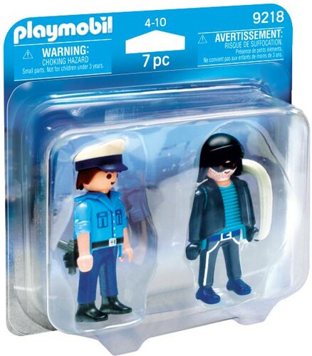 Playmobil Playmobil 9218 Duo Policier et voleur 4008789092182