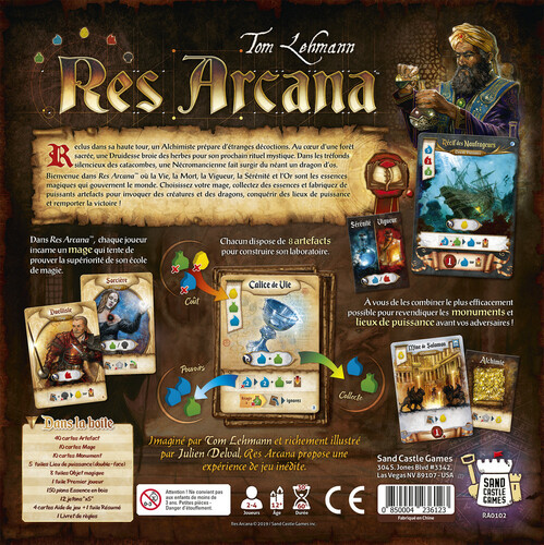 Sand Castle Games Res Arcana (fr) base 850004236123