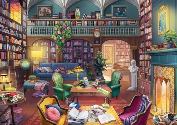 Ravensburger Casse-tête 500 Large Bibliothèque de rêve 4005556174591