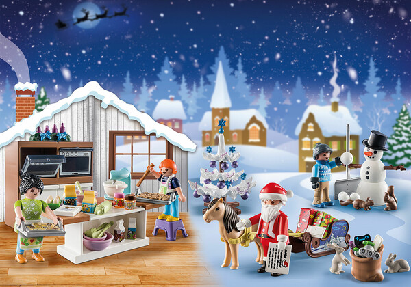 Playmobil Playmobil 71088 Calendrier de l'Avent - Pâtisserie de Noël 4008789710888